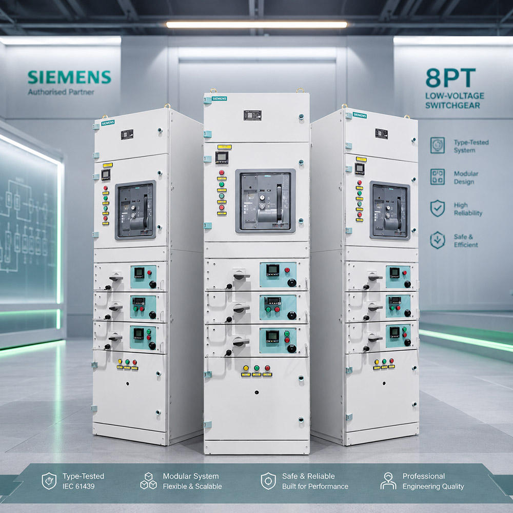 Siemens SIVACON 8PT switchgear